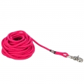 Bild 1 von Trixie Schleppleine, rund aus Segeltau mit Trigger Snap Hook - fuchsia