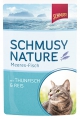 Schmusy Frischebeutel Fisch Thunfisch & Reis 100g