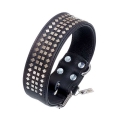 Bild 1 von Karlie Vintage Halsband mit 4eck-Nieten 50mm - Schwarz  / (Variante) 50 mm / 50 cm