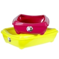 Bild 1 von Karlie Flamingo Katzentoilette mit Rand Arist-O-Tray Hawai  / (Variante) 50 x 38 x 13 cm