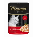 Bild 2 von Miamor Portionsbeutel Feine Filets 100g  / (Variante) Feine Filets Huhn & Ananas